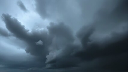 blue sky with clouds