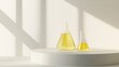 © Zoni - Professional Laboratory Concept with Erlenmeyer Flask and Beaker Image for Science, Chemistry, and Research Purposes