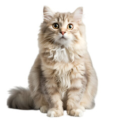  cat on transparent background