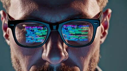 The Programmer with Glasses
