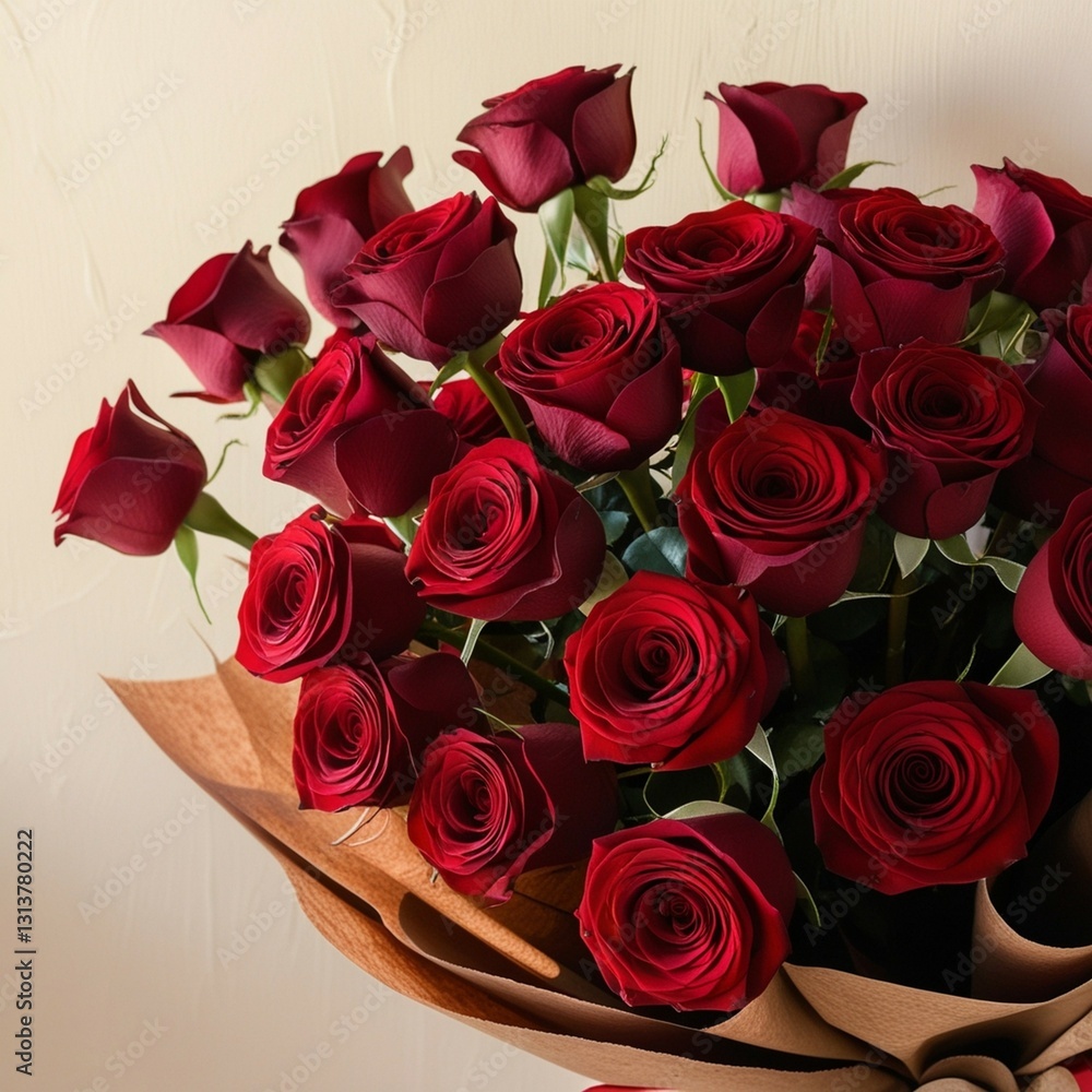 Flowers Red Roses Texture Red roses texture and background and Roses for Sale at Flower Market AI ...