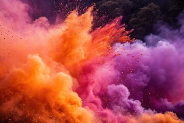 a vibrant abstract background with explosive bursts of colors.