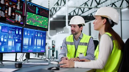 Poster - Operator And Engineer Monitor SCADA System