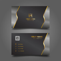 Elegant Gold-Accented Business Card Design (2)
