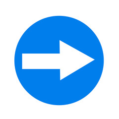 Wall Mural - traffic arrow sign