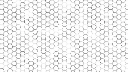 Wall Mural - abstract cube hexagon shape background. vector banner design. hexagons pattern. geometric abstract b