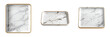 © Zaleman - This marble tray, rectangular in shape, has a polished surface and can be used for serving or as a decorative element in home decor, available as a png with a transparent background