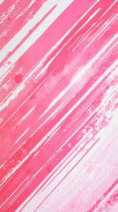 Aufkleber - Pink diagonal brush strokes create a dynamic and textured watercolor background, perfect for adding a pop of color to any design