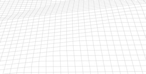 Abstract geometric shape - vector 3d drawing