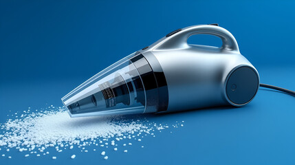 sleek and modern vacuum cleaner designed for efficient cleaning on various surfaces. its lightweight