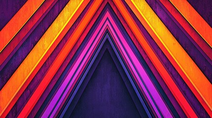 Wall Mural - abstract background with dark and bright neon tones creating a dynamic visual experience in vibrant 