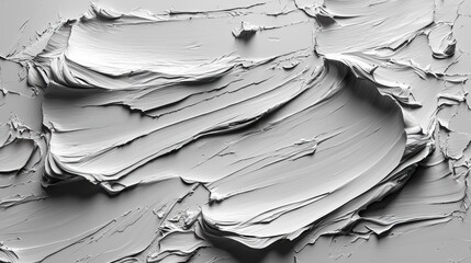 Sticker - detailed vector illustration of a flat concrete surface with unique textural layers in monochrome sh