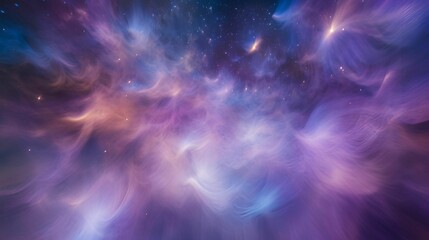 background with stars and nebula