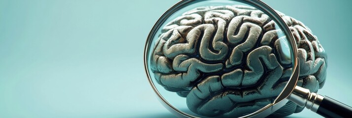 Leinwandbilder - Exploring the complexities of AI with magnifying glass for transparency and understanding in technology and innovation