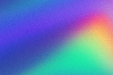 Aufkleber - Pastel gradient texture in rainbow colors with iridescent effect. Modern Y2K style, soft hues, fluid transitions. Backgrounds, digital art, modern 90s, 2000s visuals, creative design.