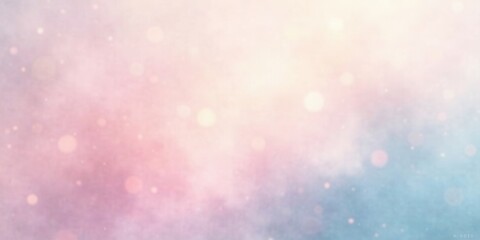 Wall Mural - dreamy pastel background with sparkling lights and soft focus for design projects
