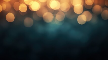 Wall Mural - Abstract bokeh background with warm and cool tones.