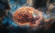 © VideoHub - Explore the vastness of human thought a brain surrounded by a galaxy