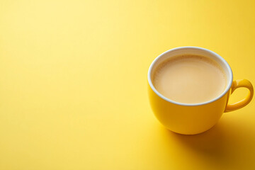Wall Mural - creative image of natural tasty coffee drink promo made with generative ai