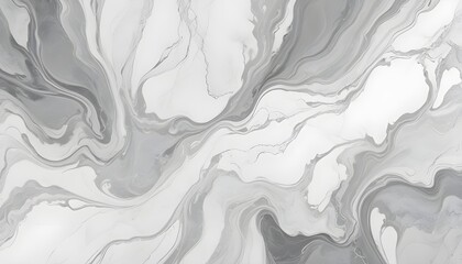 Leinwandbilder - An abstract background with a luxurious marble texture in white and gray tones