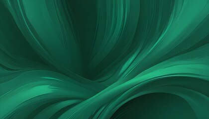 Leinwandbilder - An abstract background with a single solid color of luxurious and elegant emerald green