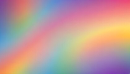 Leinwandbilder - An abstract background with a cheerful and colorful rainbow gradient