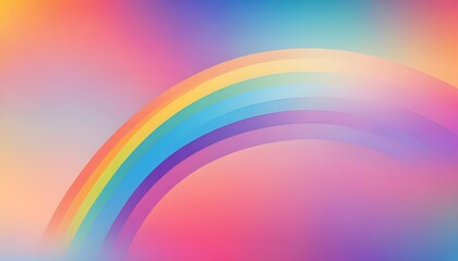 Leinwandbilder - An abstract background with a cheerful and colorful rainbow gradient