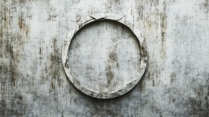 Leinwandbilder - Circular recycling loop emphasizes the need for sustainable consumption and highlights the infinite cycle of resource use and reuse in everyday life