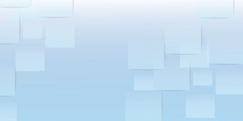 Wall Mural - minimalist abstract blue gradient background with geometric shapes