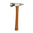 © ladaz - Classic Hammer Tool with Wooden Handle for Crafts Isolated on transparent background