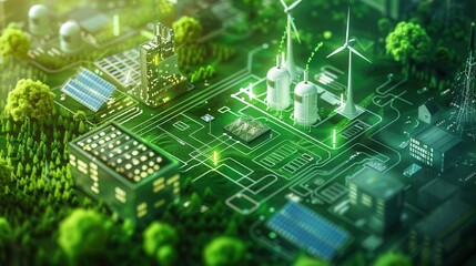 Poster - Exploration of green hydrogen as a sustainable alternative fuel source from solar and wind energy resources