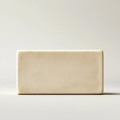 Aufkleber - Rustic handmade soap bar with a coarse surface ideal for gentle exfoliation and natural skincare : Generative AI