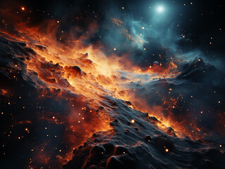 Wall Mural - abstract background with space