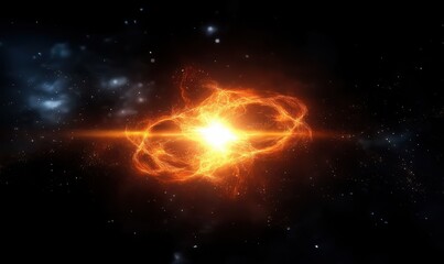 Poster - Cosmic Explosion in a Dark Nebula