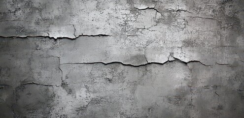 Aufkleber - Cracked Gray Metal Texture Background
