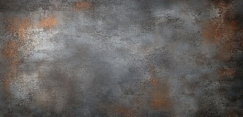 Aufkleber - Dark Grey and Brown Metal Texture with Rust Spots