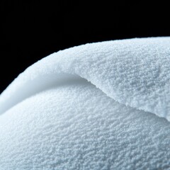 Aufkleber - Minimalist Winter Texture High-Resolution Soft Snow Fabric Backdrop for Luxury Branding, Digital Marketing, and Elegant Seasonal Content Creation