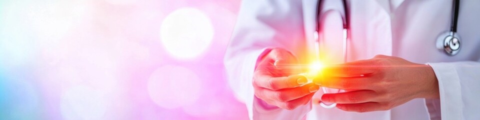 Aufkleber - Immersive MedTech Innovation AI-Driven Holographic Healthcare Interfaces Revolutionizing Patient Diagnostics and Precision Medicine for Next-Gen Wellness Experiences