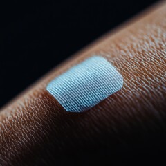 Aufkleber - NextGen Health Innovation Sleek Minimalist Glucose Monitoring Wearable Patch - Precision Digital Health Technology Transforming Personal Wellness Management