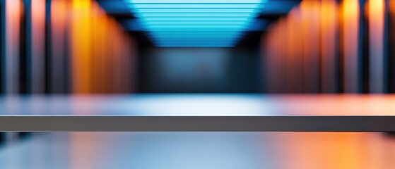 Aufkleber - Techno-Minimalist Product Showcase Chrome Surface Innovation in AI-Driven Cloud Infrastructure Design with Dynamic Cybersecurity Lighting Aesthetic