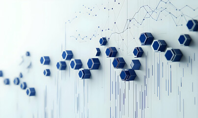 Data Visualization with 3D Graph Elements and Abstract Shapes