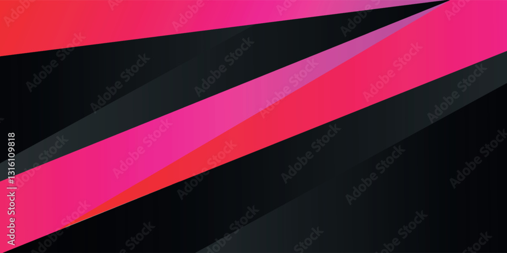 stylish geometric wide banner design. Vector illustrator