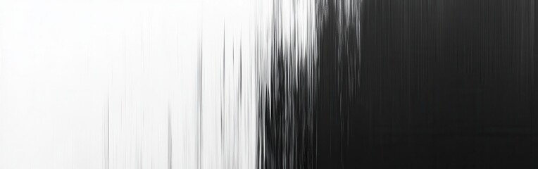 Poster - Pencil strokes create a gradient from white to black, showcasing the beauty of monochrome art techniques and textures on canvas