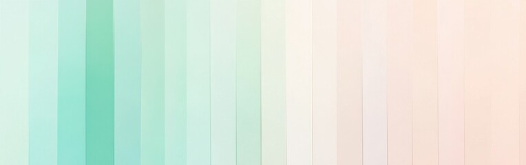 Leinwandbilder - Elegant gradient in a serene mint palette providing a calming visual experience with soft transitions of color tones