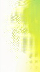 Fototapete - Vibrant halftone gradient featuring lime green colors transitioning smoothly on a bright background