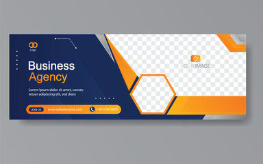 Wall Mural - Vector abstract design web banner template. Web Design Elements - Header Design. Abstract geometric web banner template on grey background. Modern banner design.