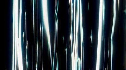 Leinwandbilder - Abstract light streaks on black background, dynamic flow. Futuristic motion concept