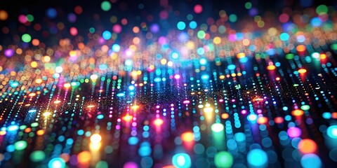 Shimmering code mockup, digital art, abstract programming backdrop.
