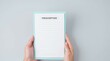 © Nutthanon - Document focus prescription pad in tranquil medical scene