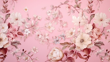  delicate pink background pattern